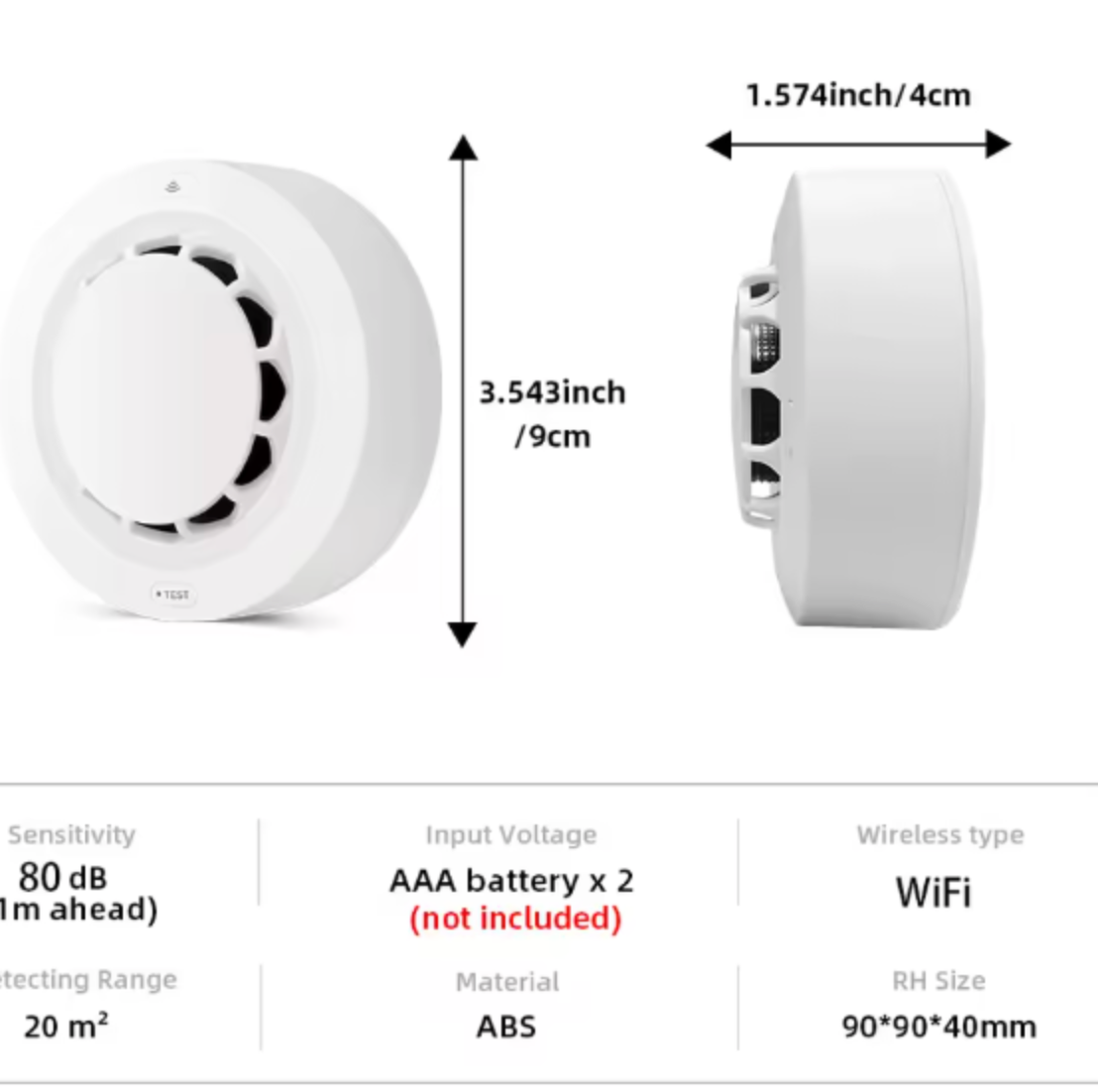 Alarma de Humo WiFi