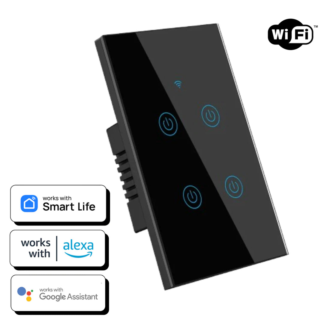 Interruptor Tactil Inteligente - 4 botones