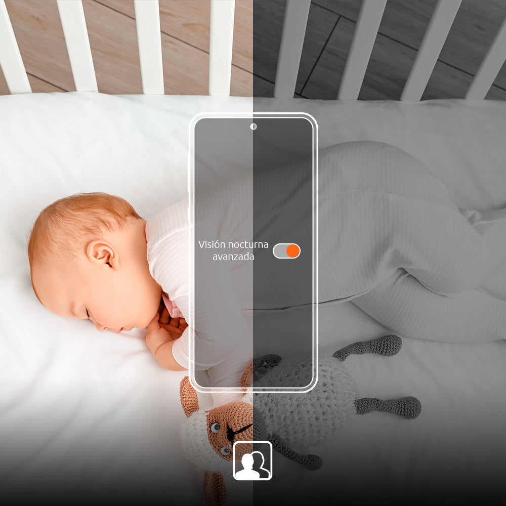 Monitor inteligente Wi-Fi para bebé