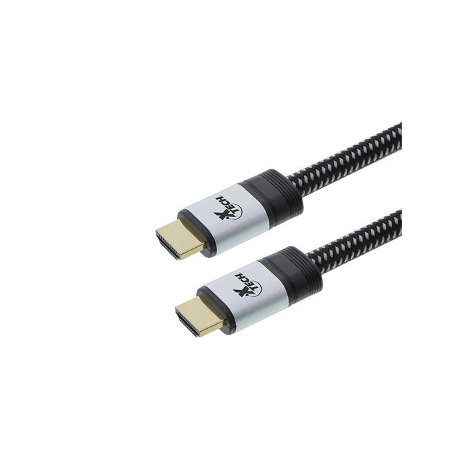 Cable HDMI trenzado XTECH de 6 pies y 8K, modelo XTC-626.