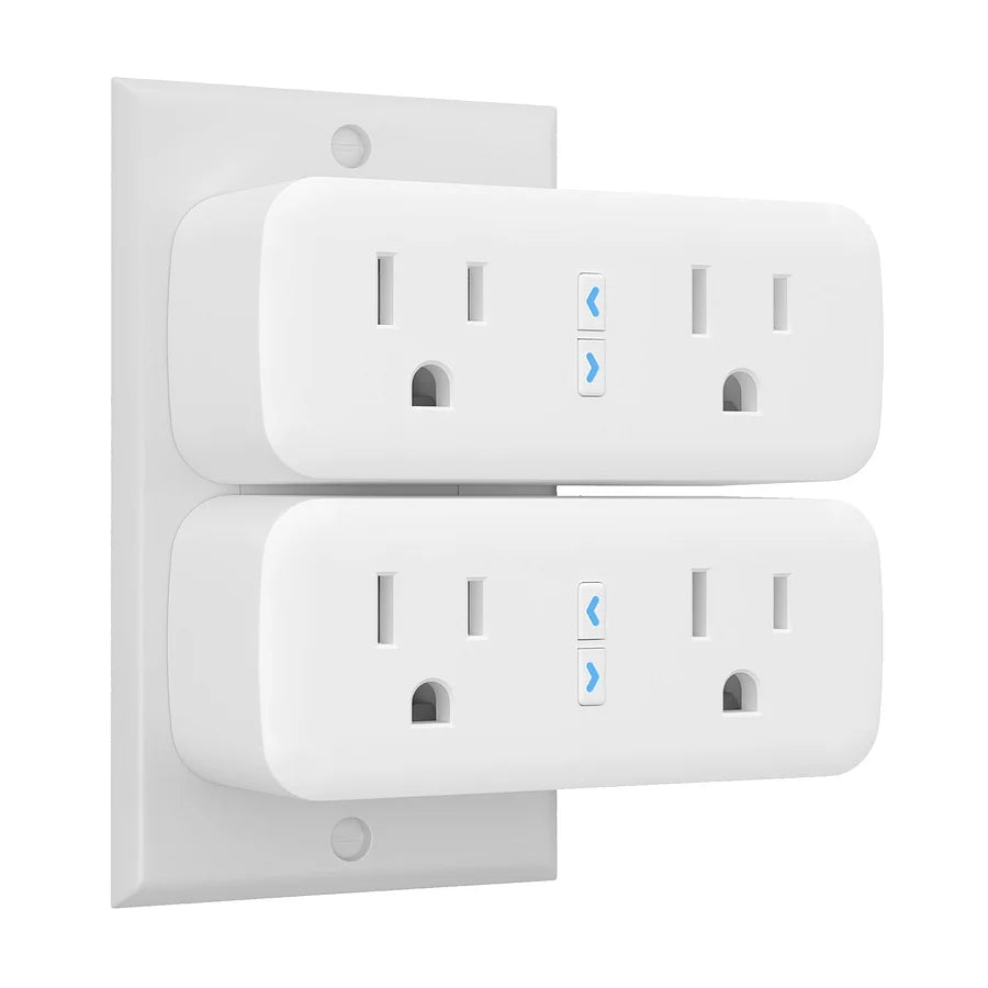 Enchufe Inteligente doble WiFi - 2 pack