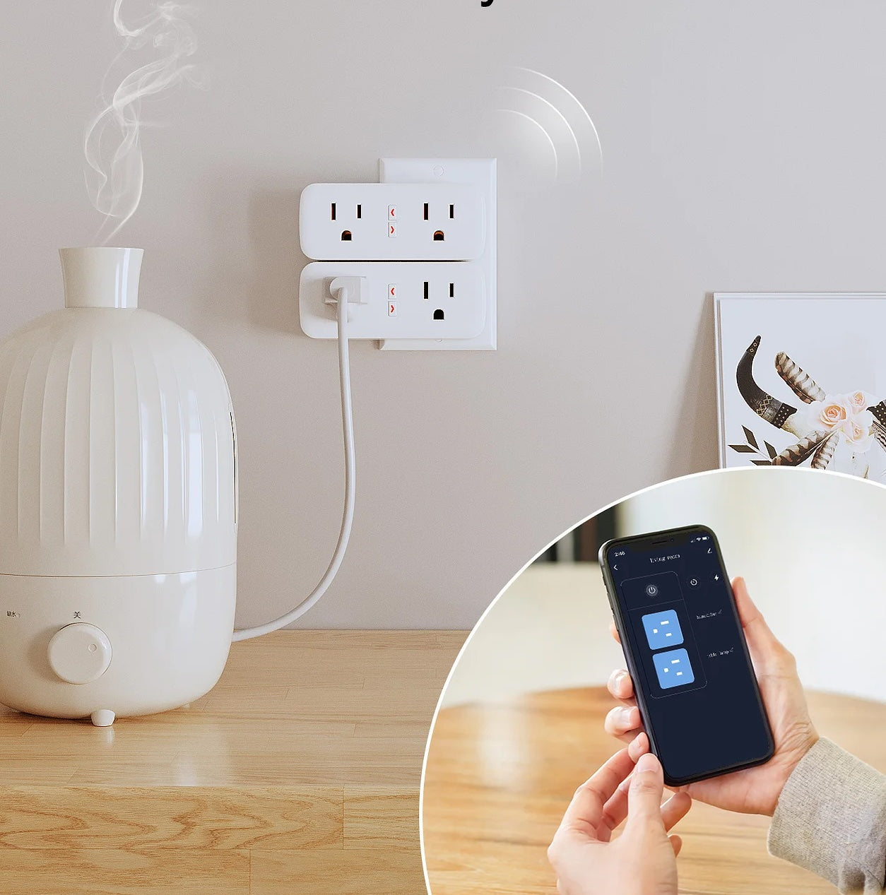 Enchufe Inteligente doble WiFi - 2 pack