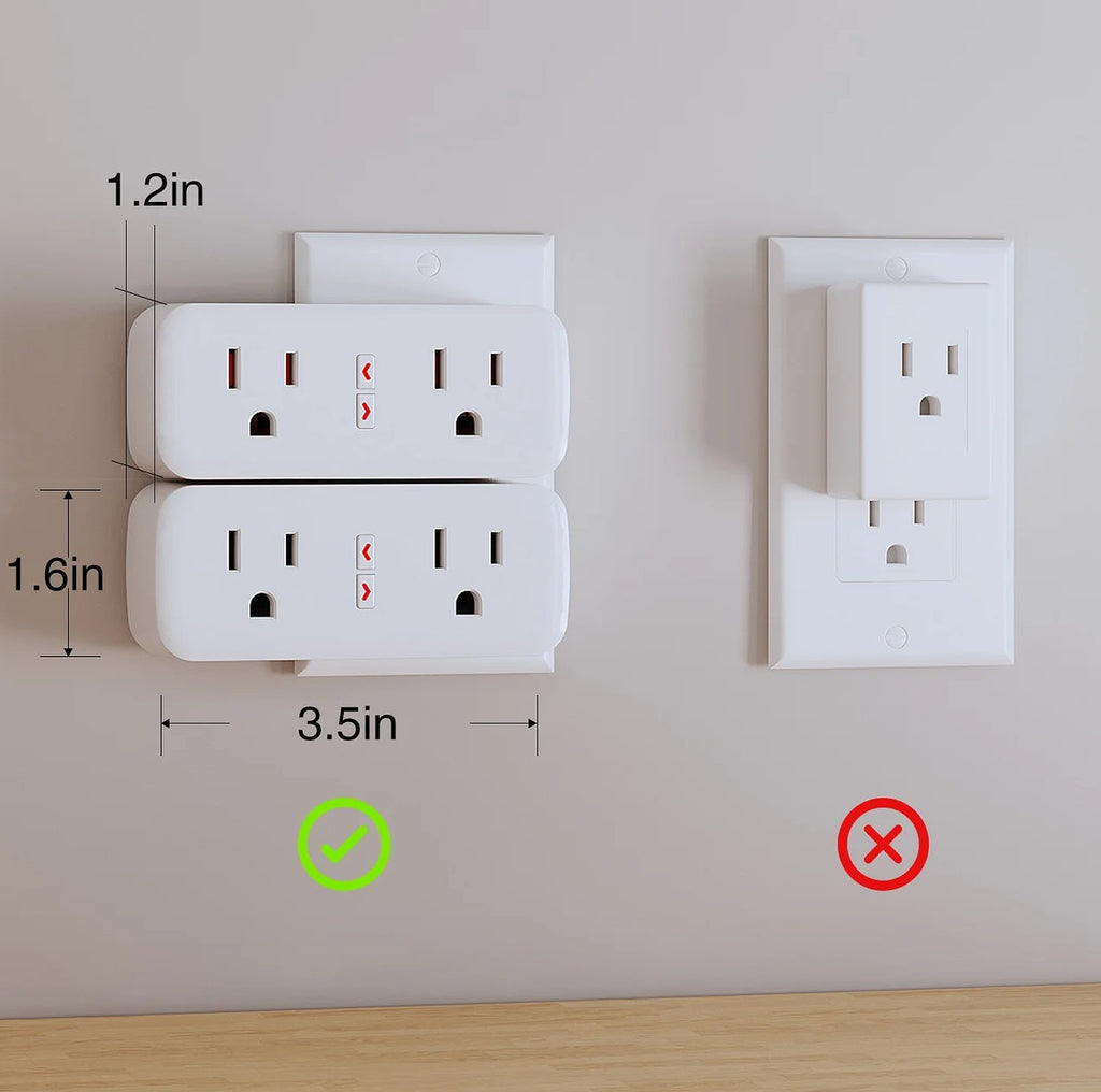Enchufe Inteligente doble WiFi - 2 pack