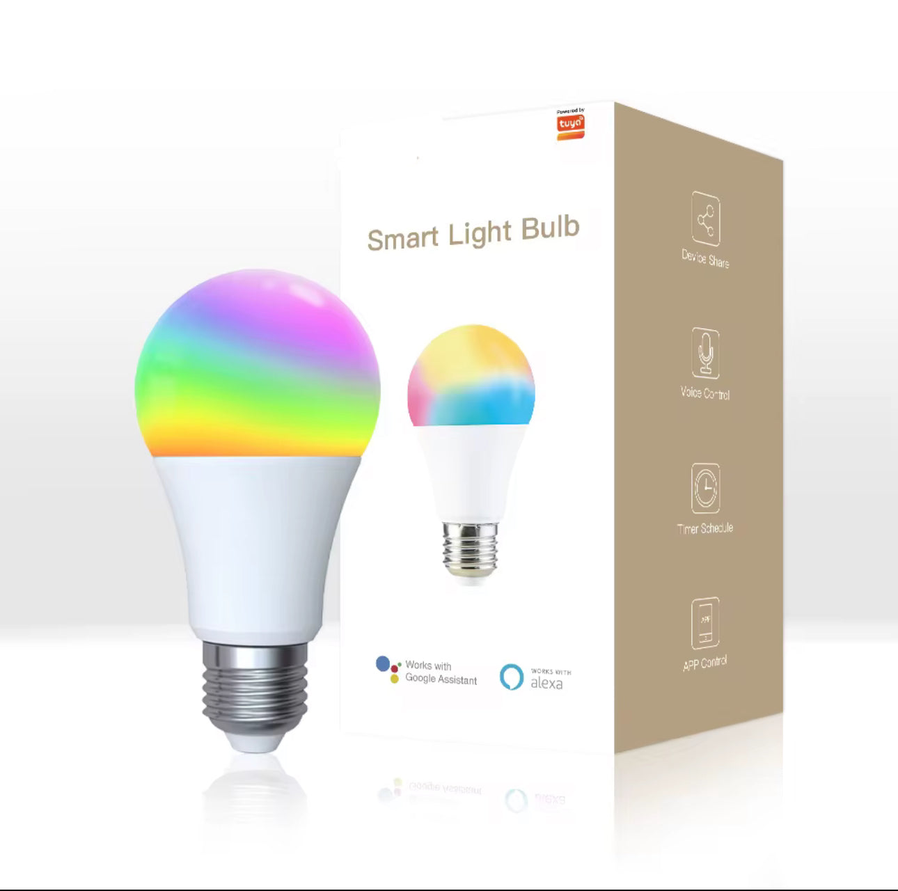 Bombilla LED WiFi | Regulable RGB Color blanco | 14W
