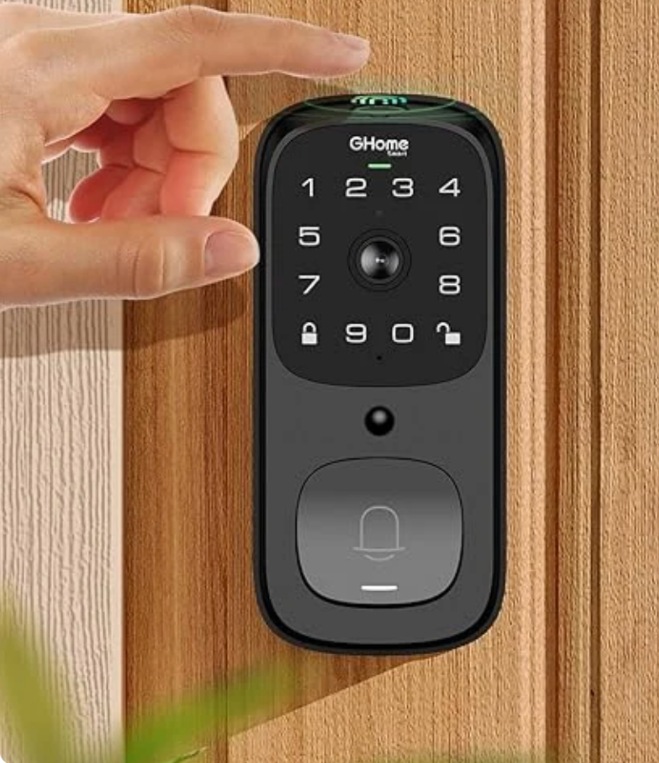 Cerradura inteligente con VIDEOTIMBRE Smart | KD9 | Ghome