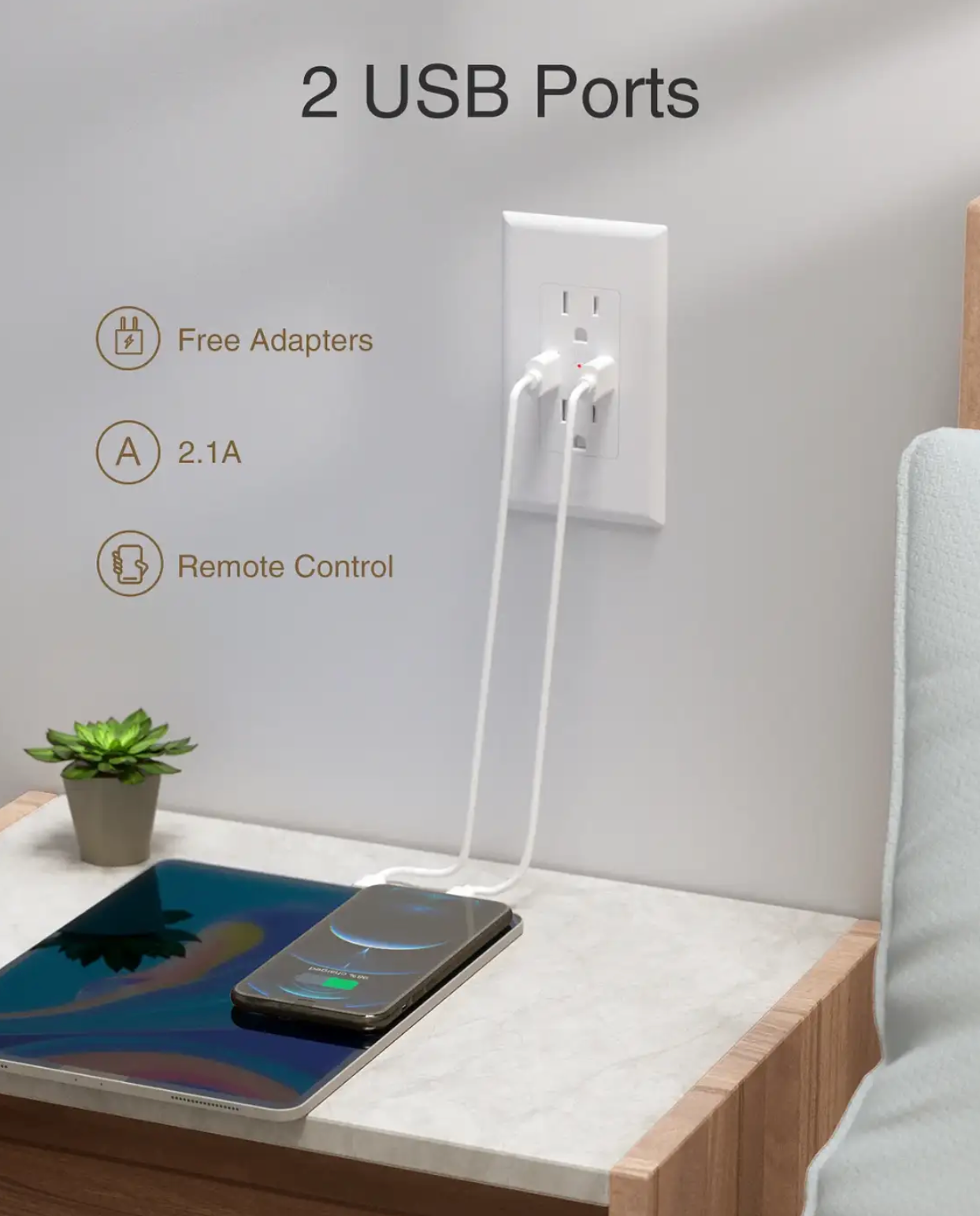 Toma corriente WiFi con puerto USB| Gosund