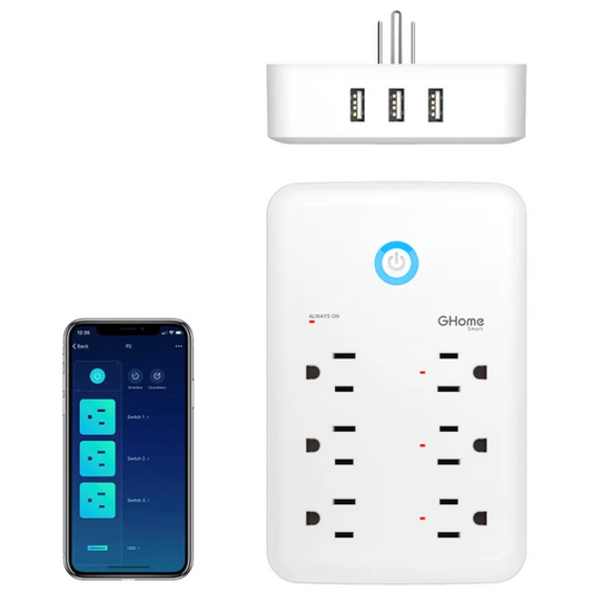 regleta Multitoma WIFI Inteligente 9 en 1