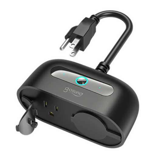 Enchufe de exteriores inteligente WB7 (COMPATIBLE CON ALEXA Y GOOGLE HOME)