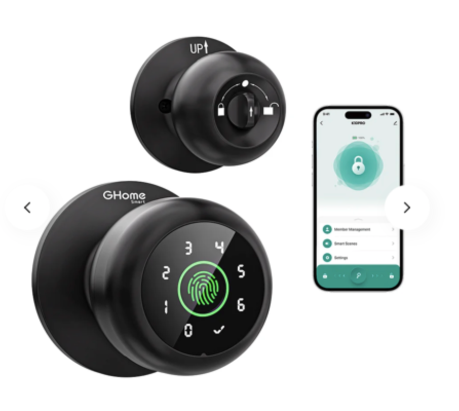 Cerradura Inteligente K10 PRO | Ghome