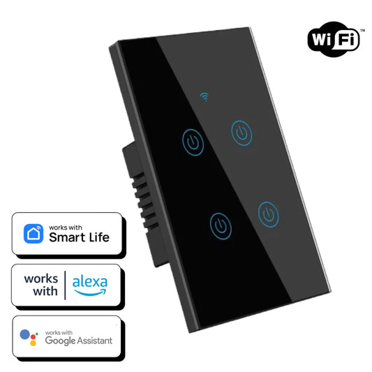 Interruptor Tactil Inteligente - 4 botones