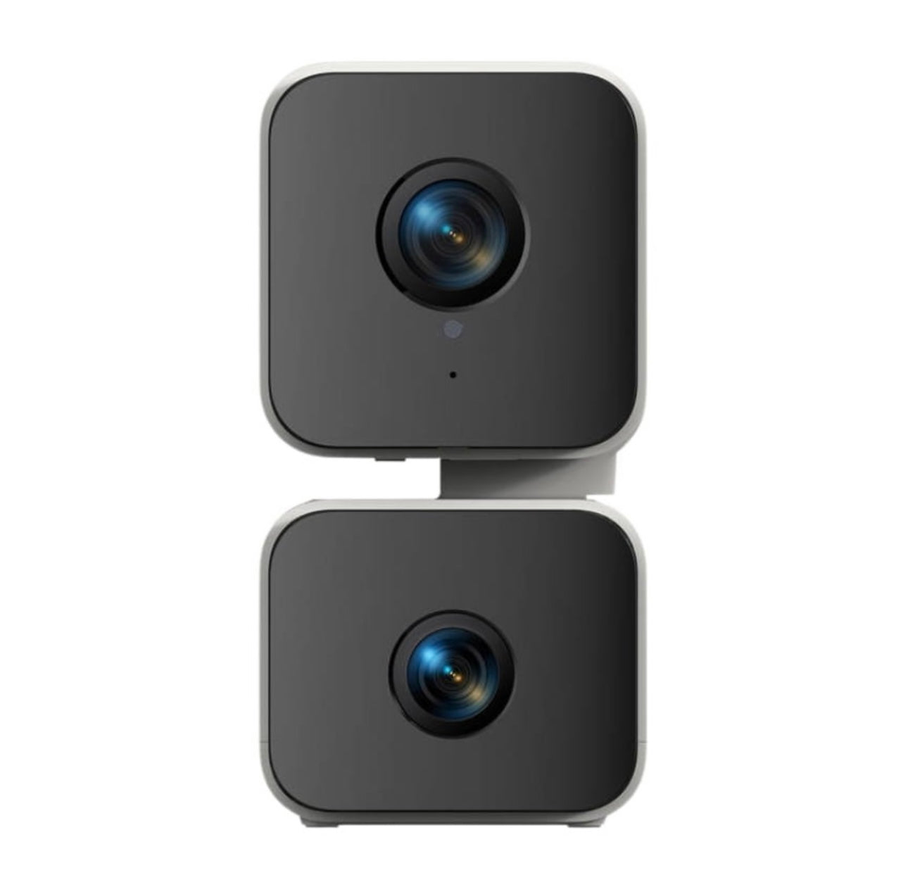 Cámara de seguridad WiFi de doble lente| 4MP HD con conversación bidireccional | alarma de detección| Gosund