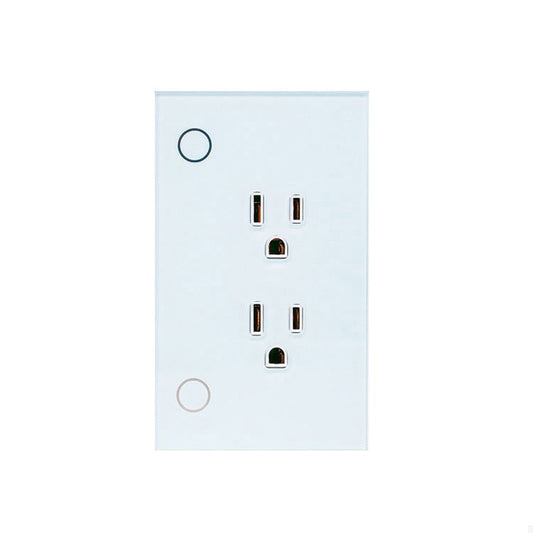 Toma corriente de pared inteligente WiFi - Blanco
