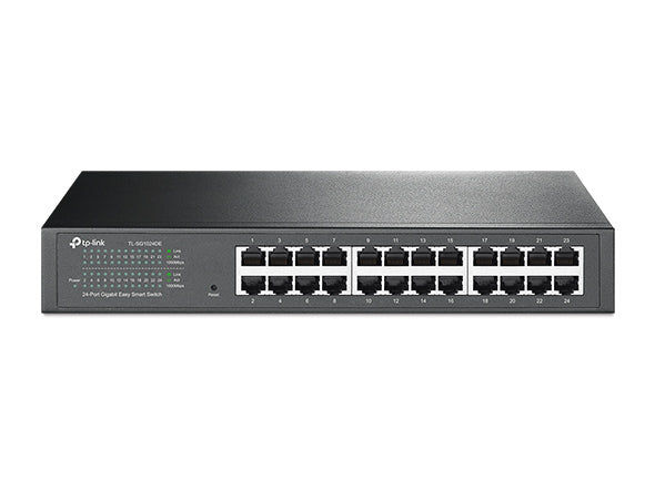 Conmutador – 24 x 10/100/1000 – montaje en rackTP-Link JetStream TL-SG1024DE