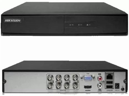 Sistema DVR, 8 Canales, 1080p, Hasta 4TB, HDMI, VGA-Hikvision