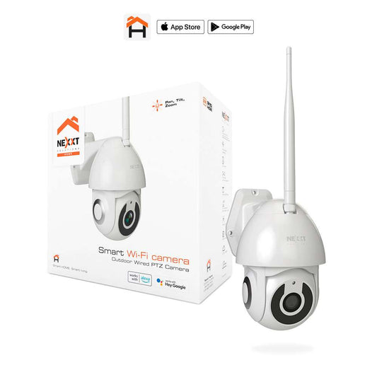 Cámara inteligente Wi-Fi motorizada para exterior nexxthome