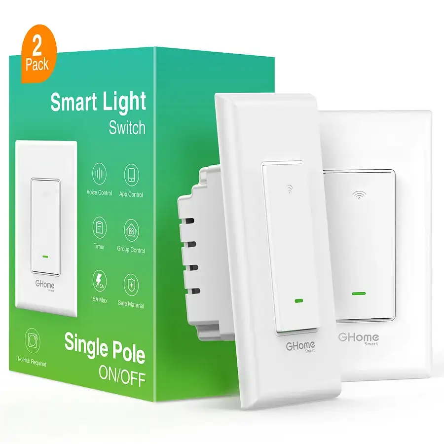 interruptores de luz inteligentes SW5- paquete de 2 unidades