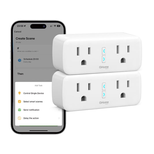 Enchufes WiFi Doble | 2 unidades