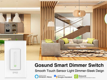 Interruptores Dimmer SW2 WiFi – Paquete 4 Unidades