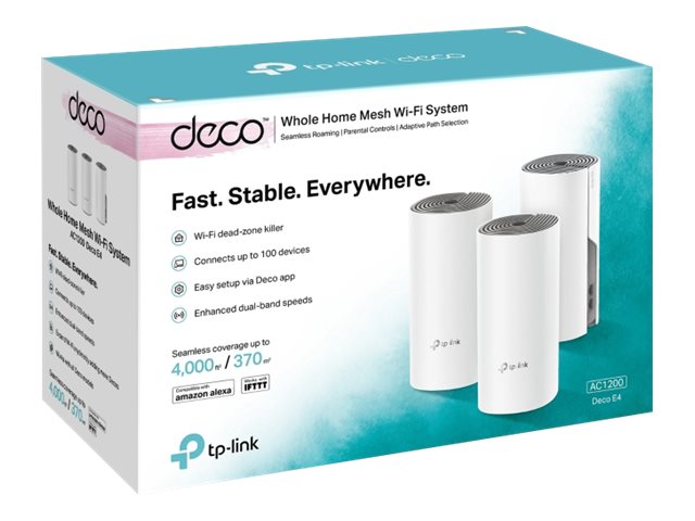 TP-LINK Deco E4 - Sistema Wi-Fi - (3 enrutadores)