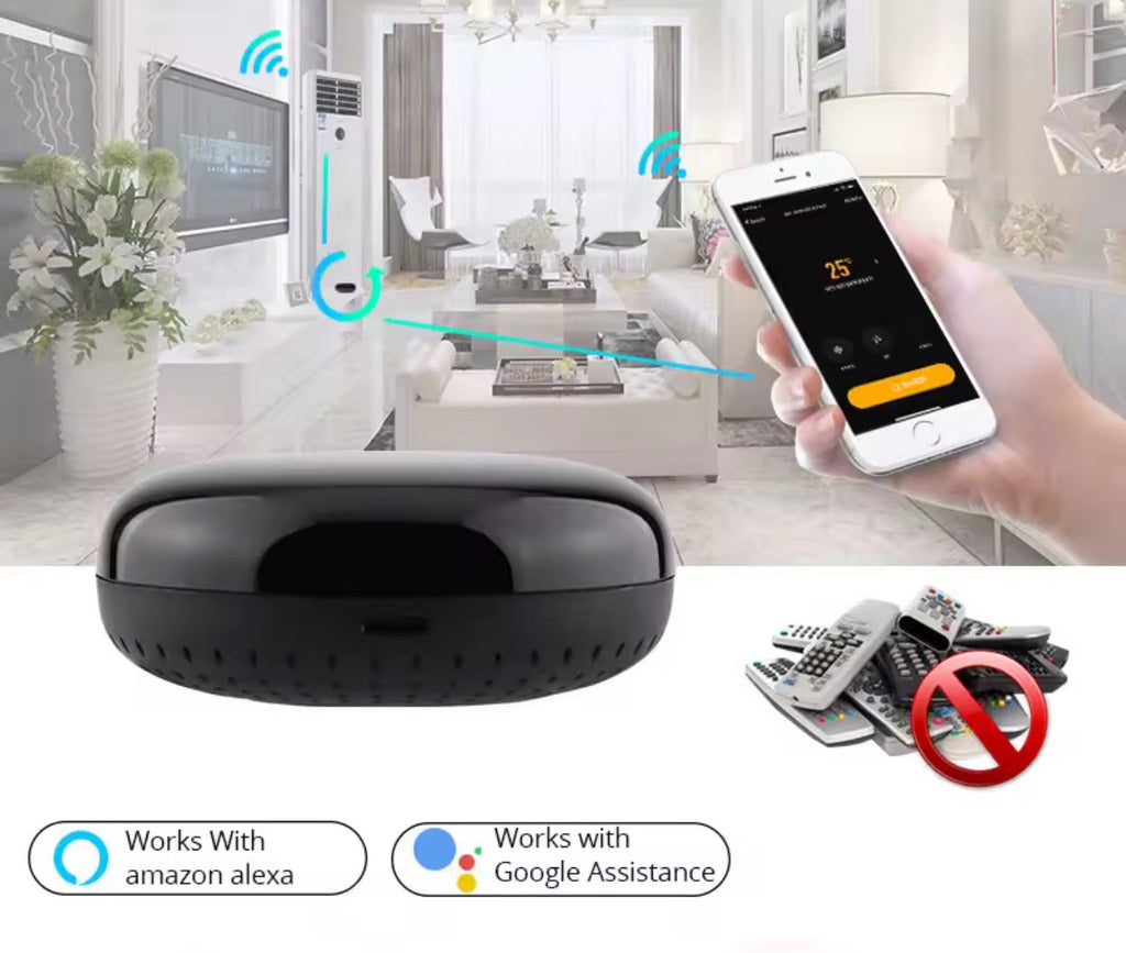 Control remoto IR WiFi | Compatible con alexa y Google