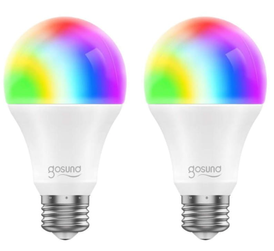 Bombillas LED RGB Inteligentes WiFi 2 UNIDADES