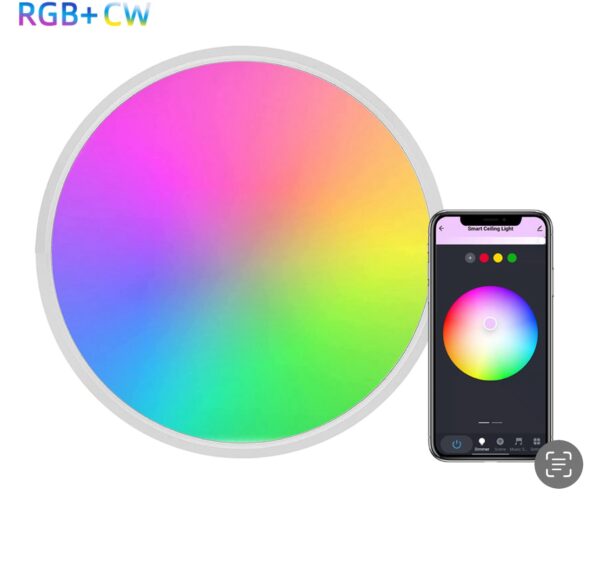 Lámpara inteligente 24W RGB +CW