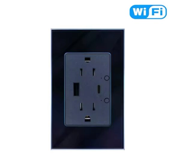 Toma corriente de pared con puertos USB y USB-C - Imagen 3