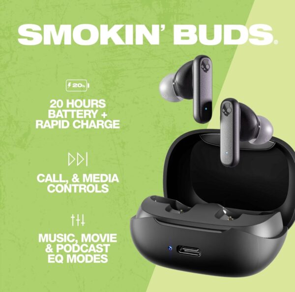 Skullcandy Smokin' Buds - audífonos inalámbricos - Imagen 2