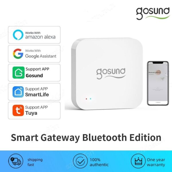 Puerta de enlace inteligente Bluetooth/Wi-Fi Gosund G2